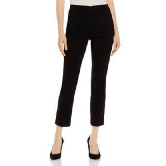 Kobi Halperin Pants - EUC Kobi Halperin "Lori" Black Ankle-Length Faux Suede Pants SIze Small